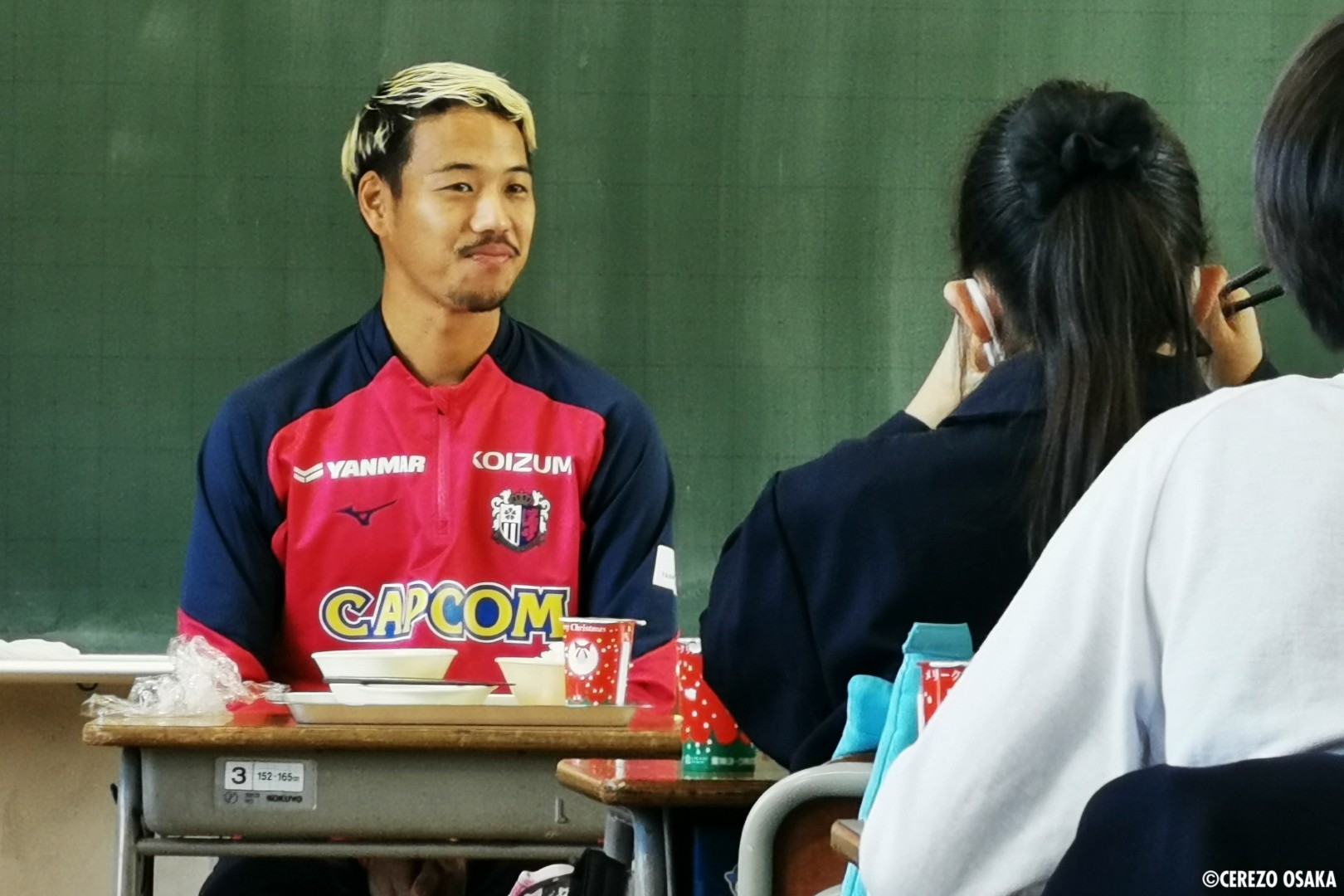 喜田 陽選手が母校の泉大津市立浜小学校でHANASAKA授業を実施しました